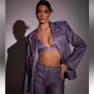 Sla The Label PURPLE PALOMA BLAZER - XXS